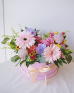 Boite De Fleur Rose Table Flower Arrangement | Free Same-Day Flower Delivery Singapore