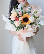 Windflower x Sarah’s Loft Cupcake Bundle Flower Arrangement - View 3 | Windflower Florist