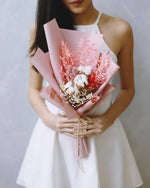 A Song of Fire Hand Bouquet | Free Same-Day Flower Delivery Singapore