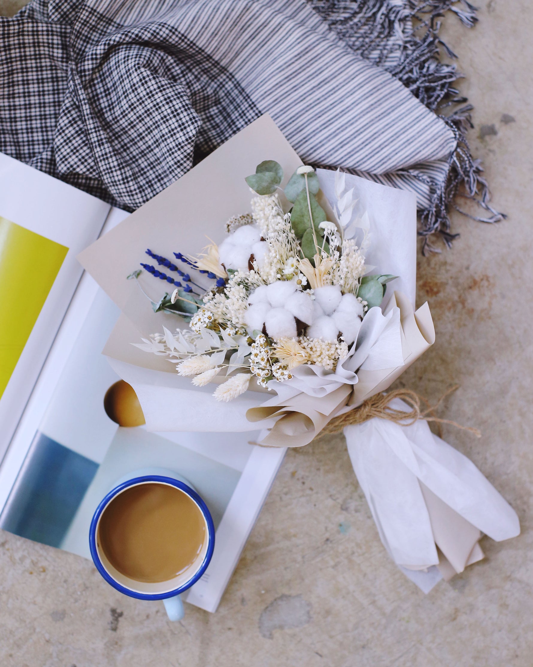 Endless Love In White Hand Bouquet by Windflower Florist Singapore
