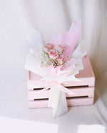 Give a Bunch - Pink Hand Bouquet - View 3 | Windflower Florist