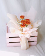 Give a Bunch - Orange Hand Bouquet - View 3 | Windflower Florist