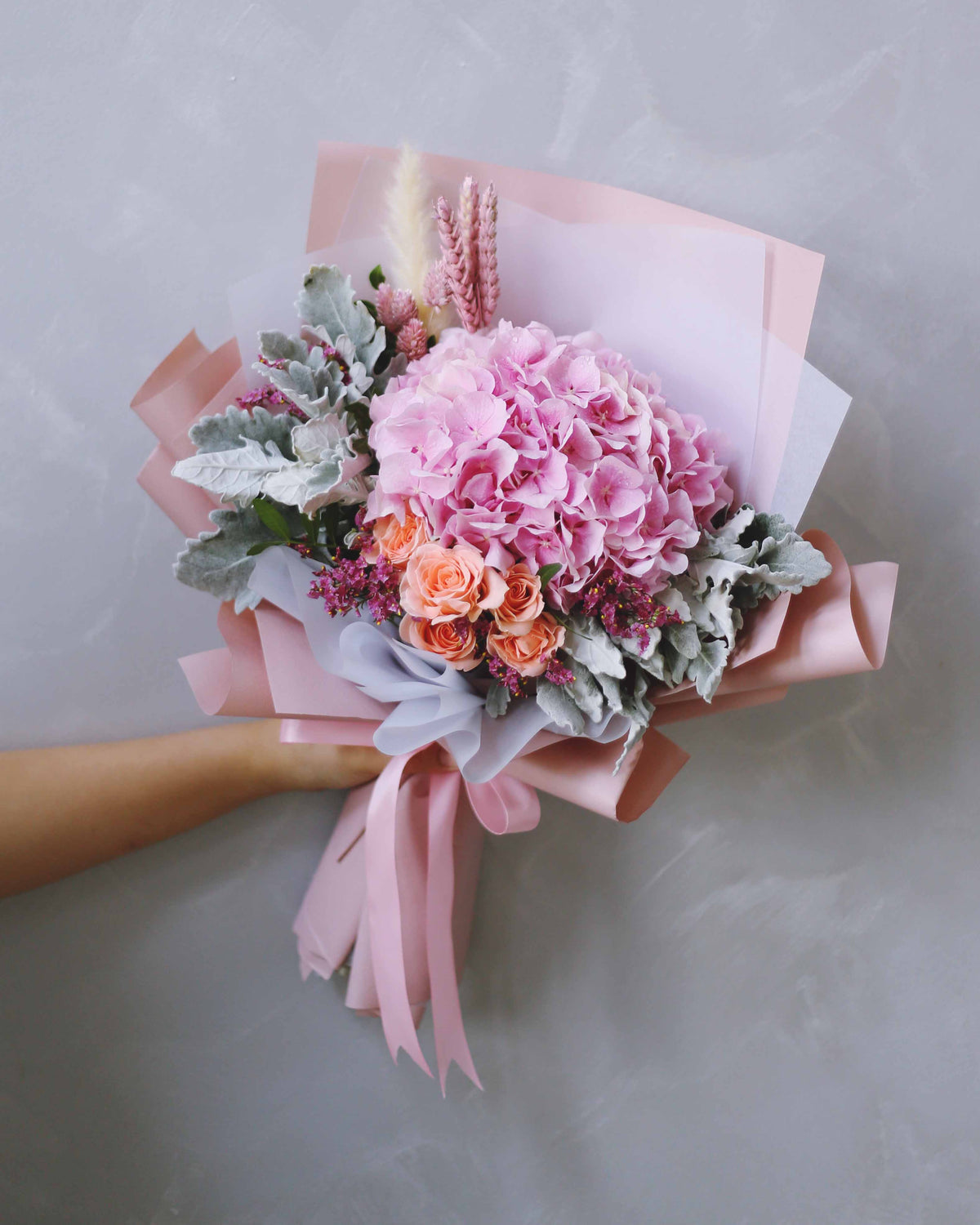 Amai Hand Bouquet | Free Same-Day Flower Delivery Singapore