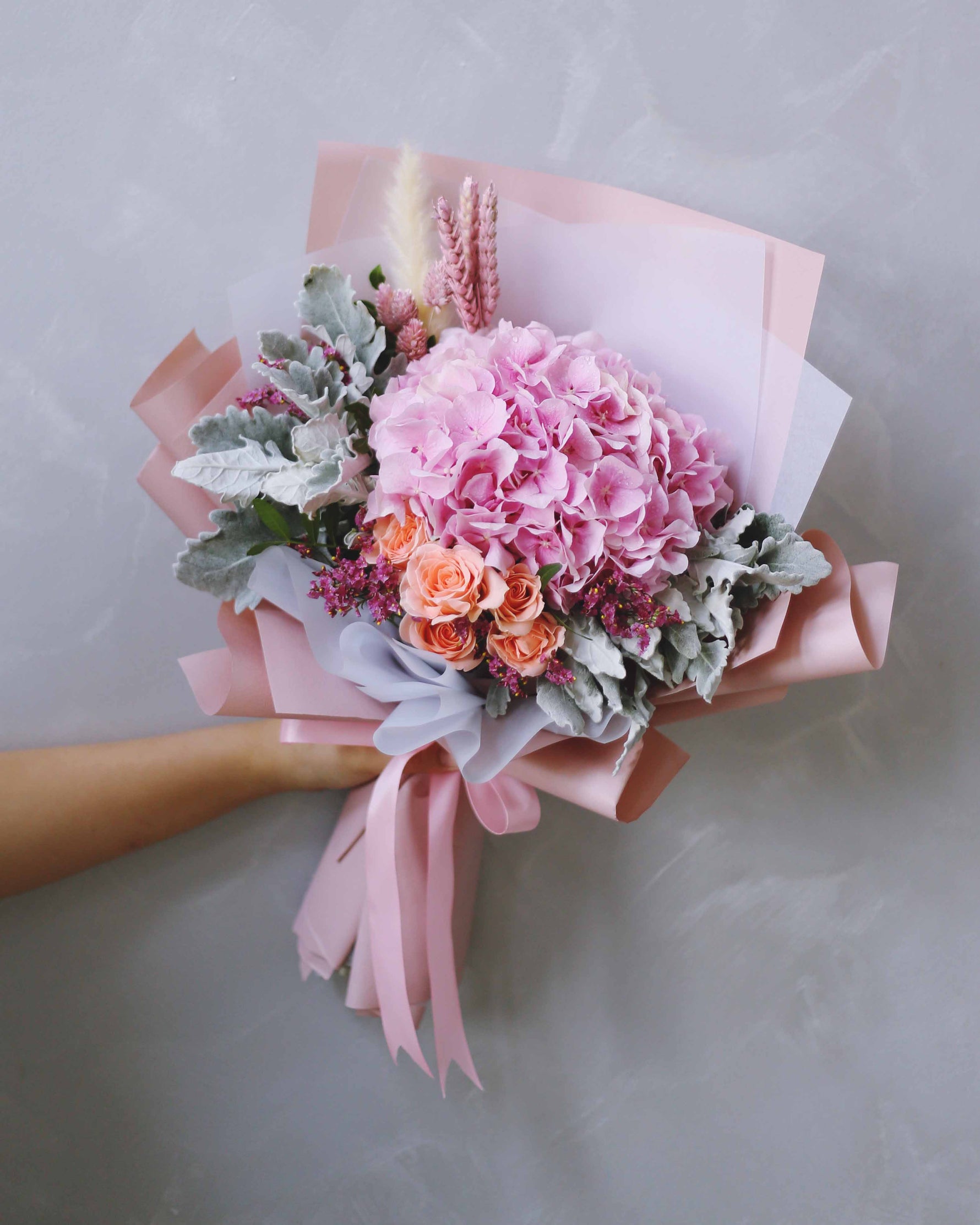 Amai Hand Bouquet | Free Same-Day Flower Delivery Singapore