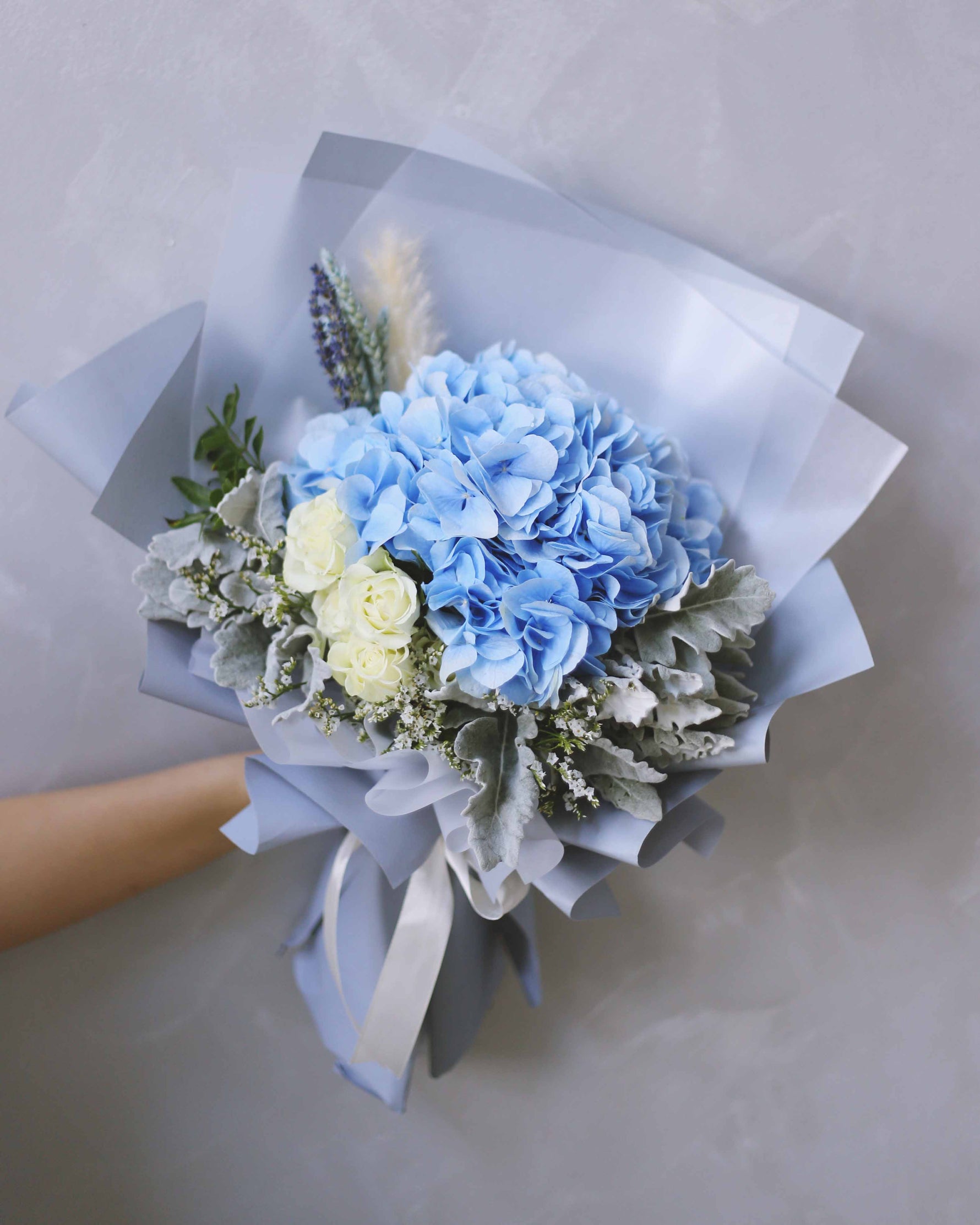 Aoi Hand Bouquet | Free Same-Day Flower Delivery Singapore