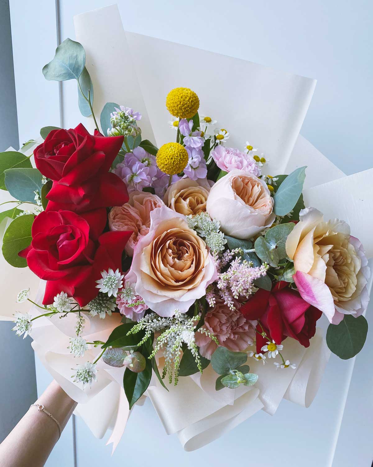 Koibito Hand Bouquet | Free Same-Day Flower Delivery Singapore