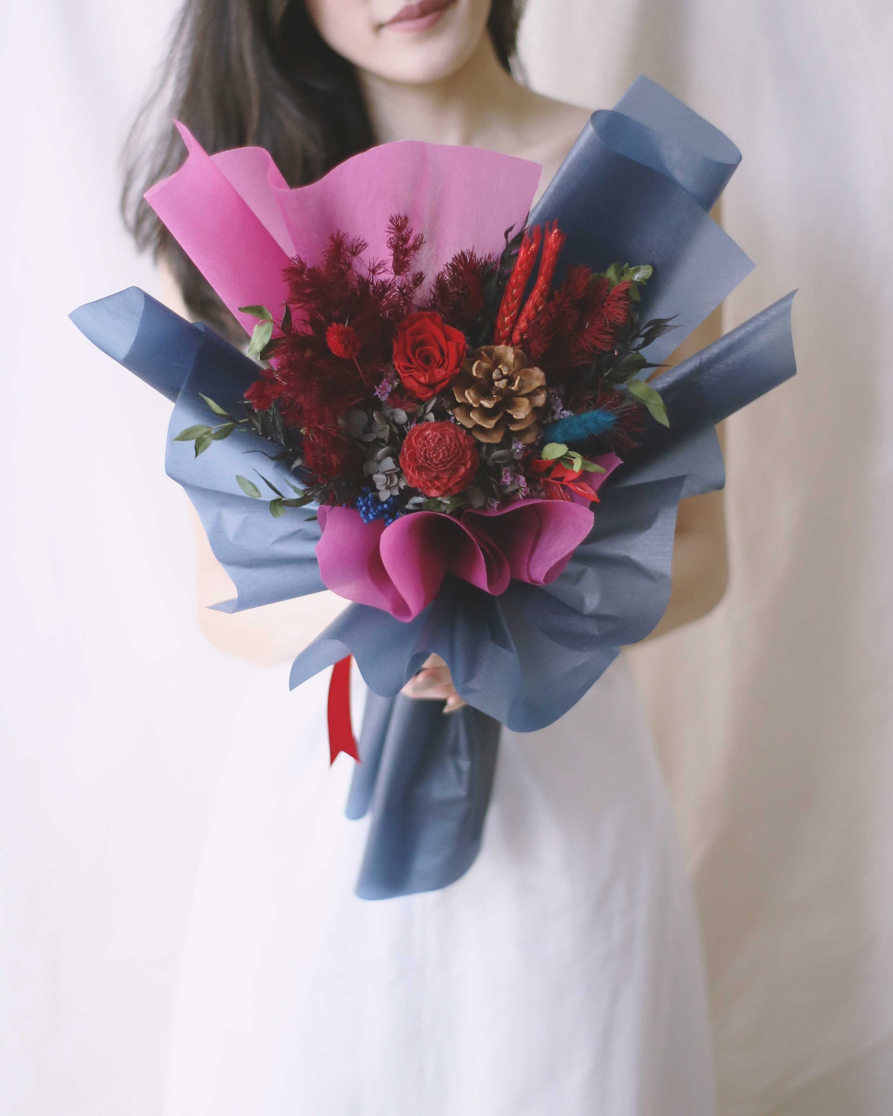 Reflection Hand Bouquet | Free Same-Day Flower Delivery Singapore