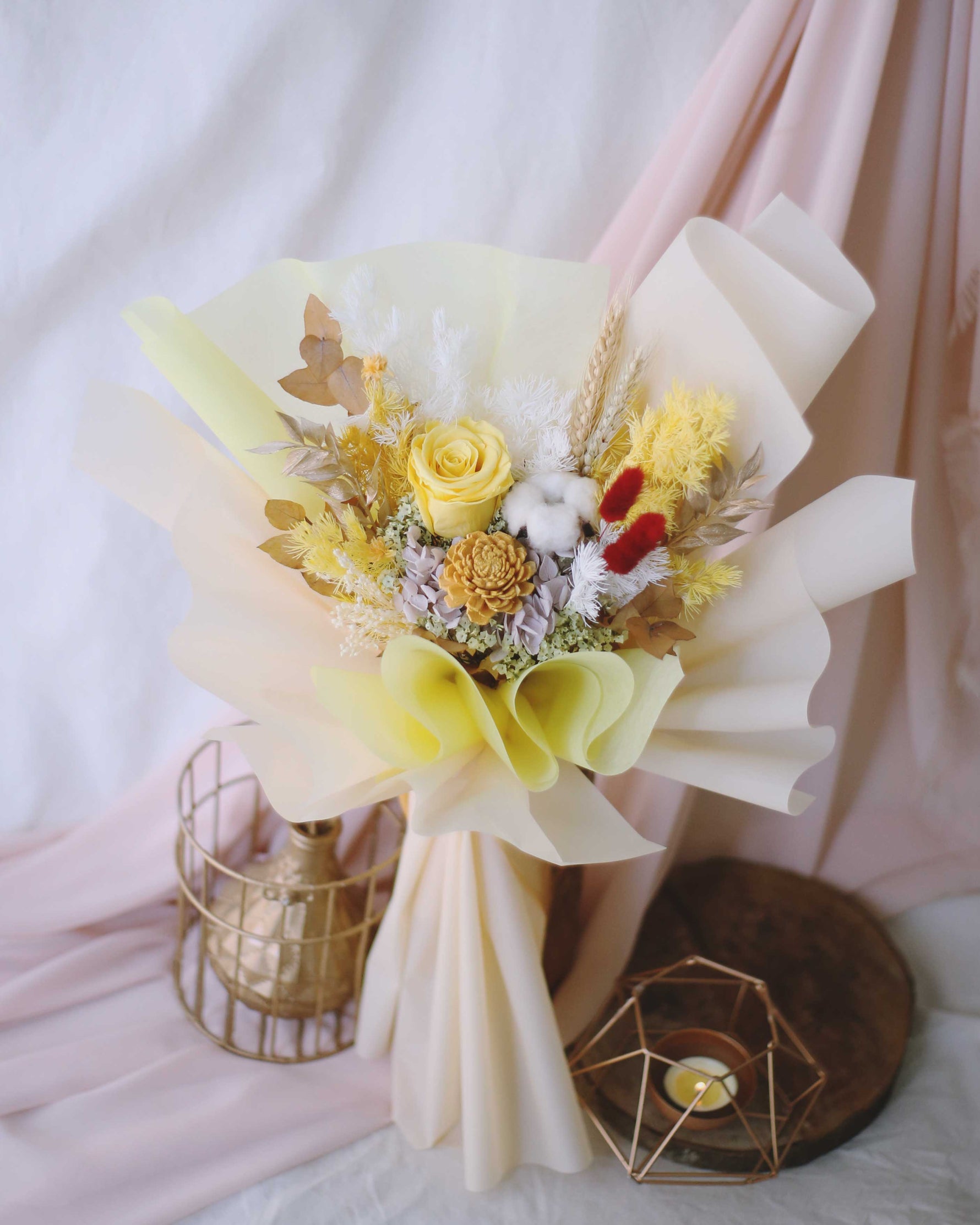 Tale As Old As Time Hand Bouquet by Windflower Florist Singapore