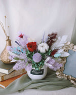 Under The Sea Vase Preserved Flowers | Free Same-Day Flower Delivery Singapore