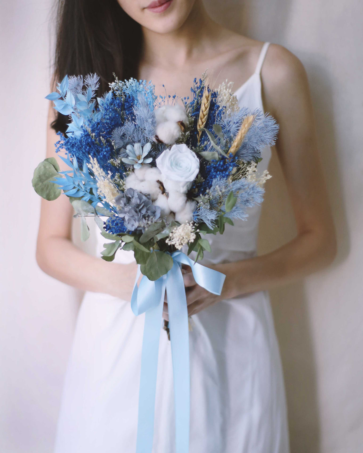 Eternal Blue Bridal Bouquet