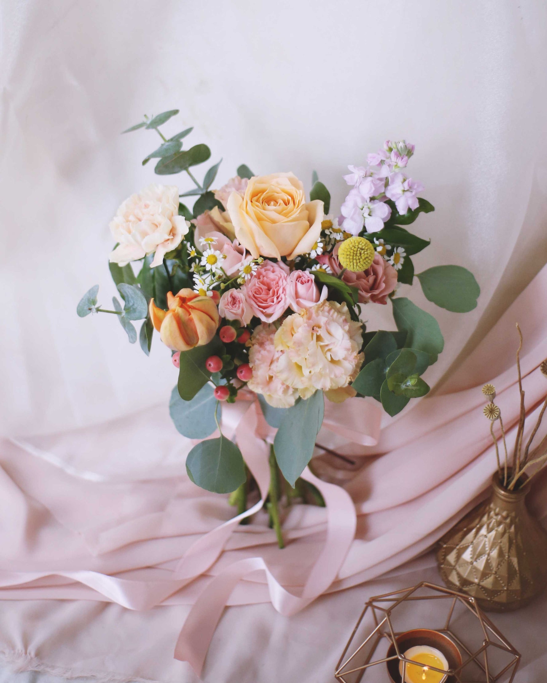 Fresh Bridesmaid Bouquet Wedding Flowers - View 3 | Windflower Florist