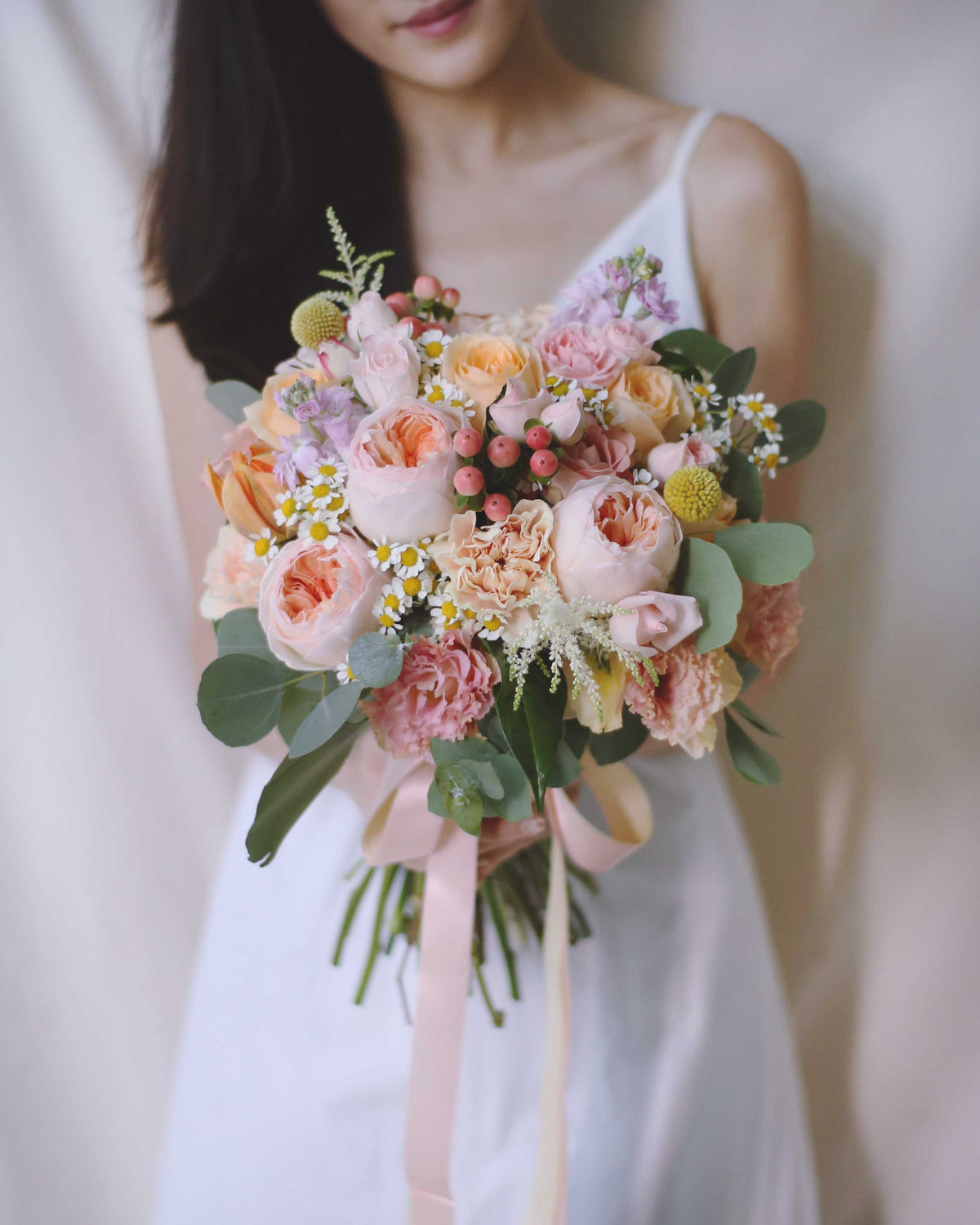 Juliet Bridal Bouquet- Rounded