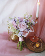 Korean Style Roses Bridal Bouquet | Free Same-Day Flower Delivery Singapore