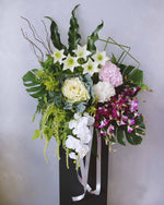 Rest in Peace Flower Arrangement | Free Same-Day Flower Delivery Singapore