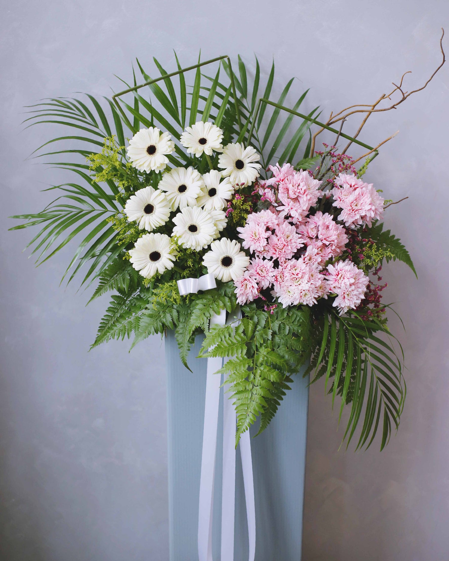 In Loving Memory Flower Arrangement | Free Same-Day Flower Delivery Singapore