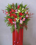 Heartiest Congratulations Flower Arrangement | Free Same-Day Flower Delivery Singapore