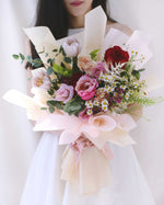 Into The Unknown Hand Bouquet | Free Same-Day Flower Delivery Singapore