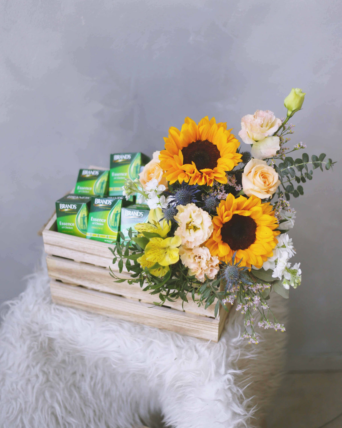 Vitality Crate Sunflowers - Essence of Chicken