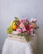 Vitality Crate Lily - Fresh Fruits Gift Hamper | Free Same-Day Flower Delivery Singapore