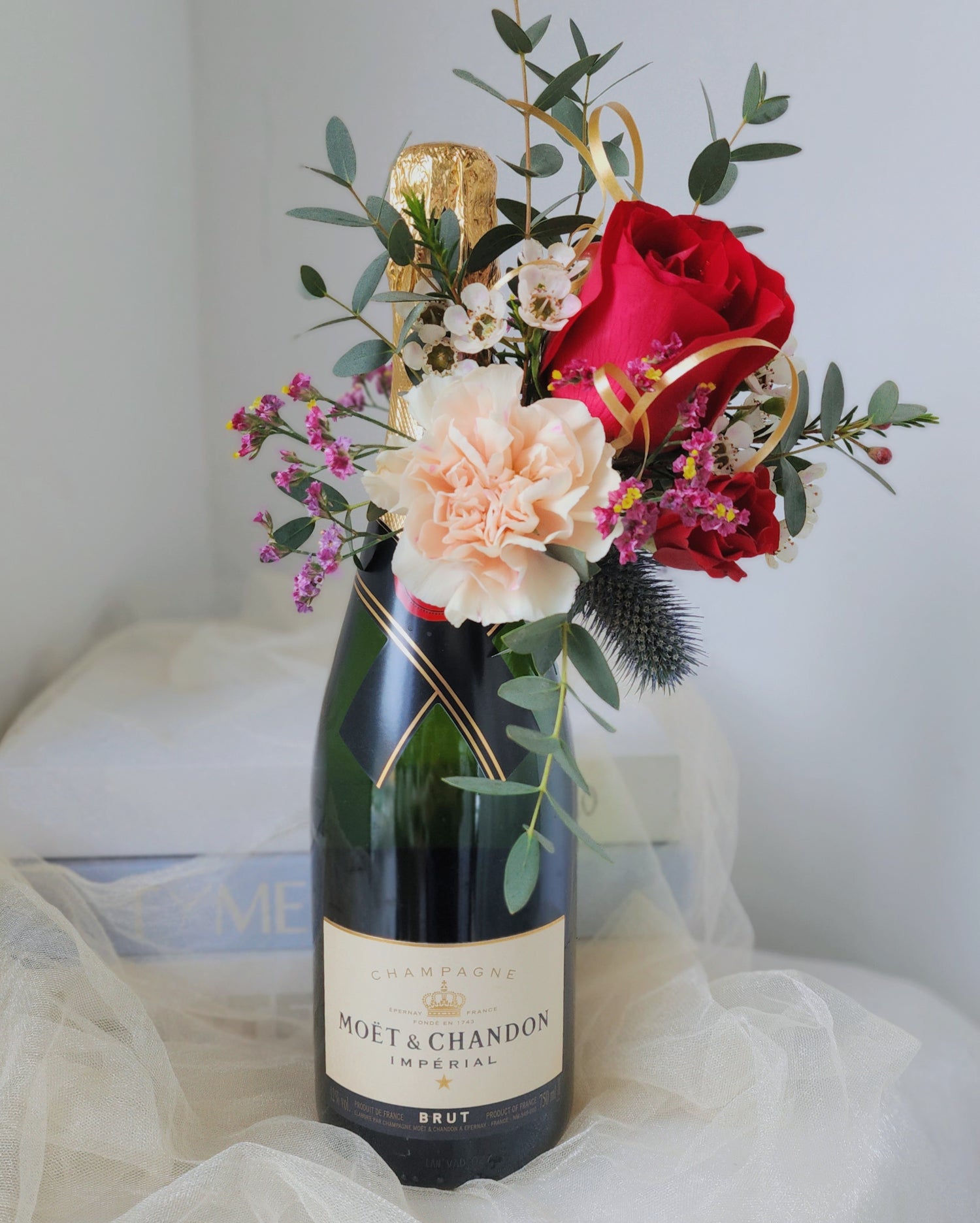 Mon Cheri - Fresh Flowers Gift Hamper by Windflower Florist Singapore