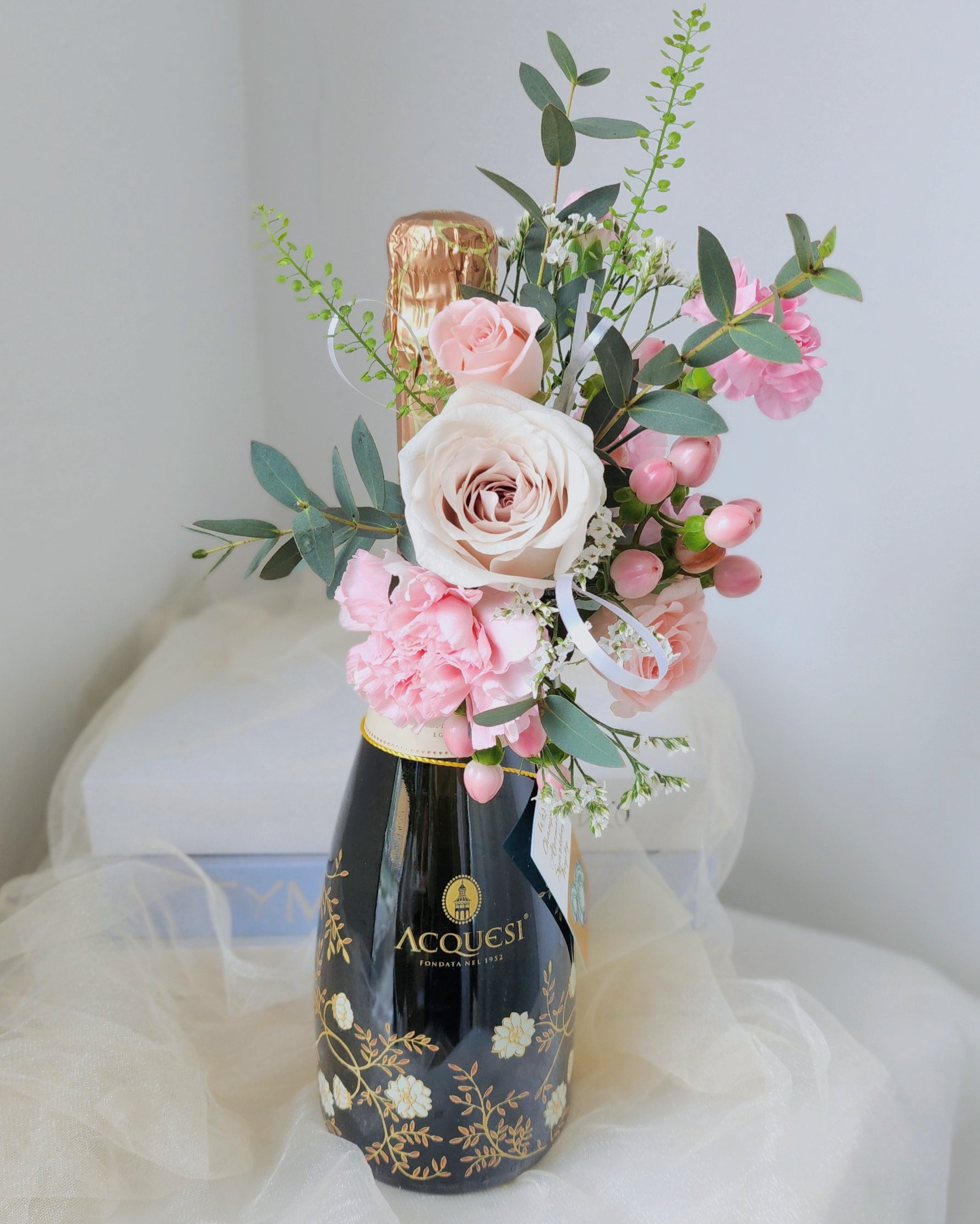 Mon Cheri - Fresh Flowers Gift Hamper - View 3 | Windflower Florist