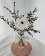 Uno Daisy In White Hand Bouquet - View 4 | Windflower Florist