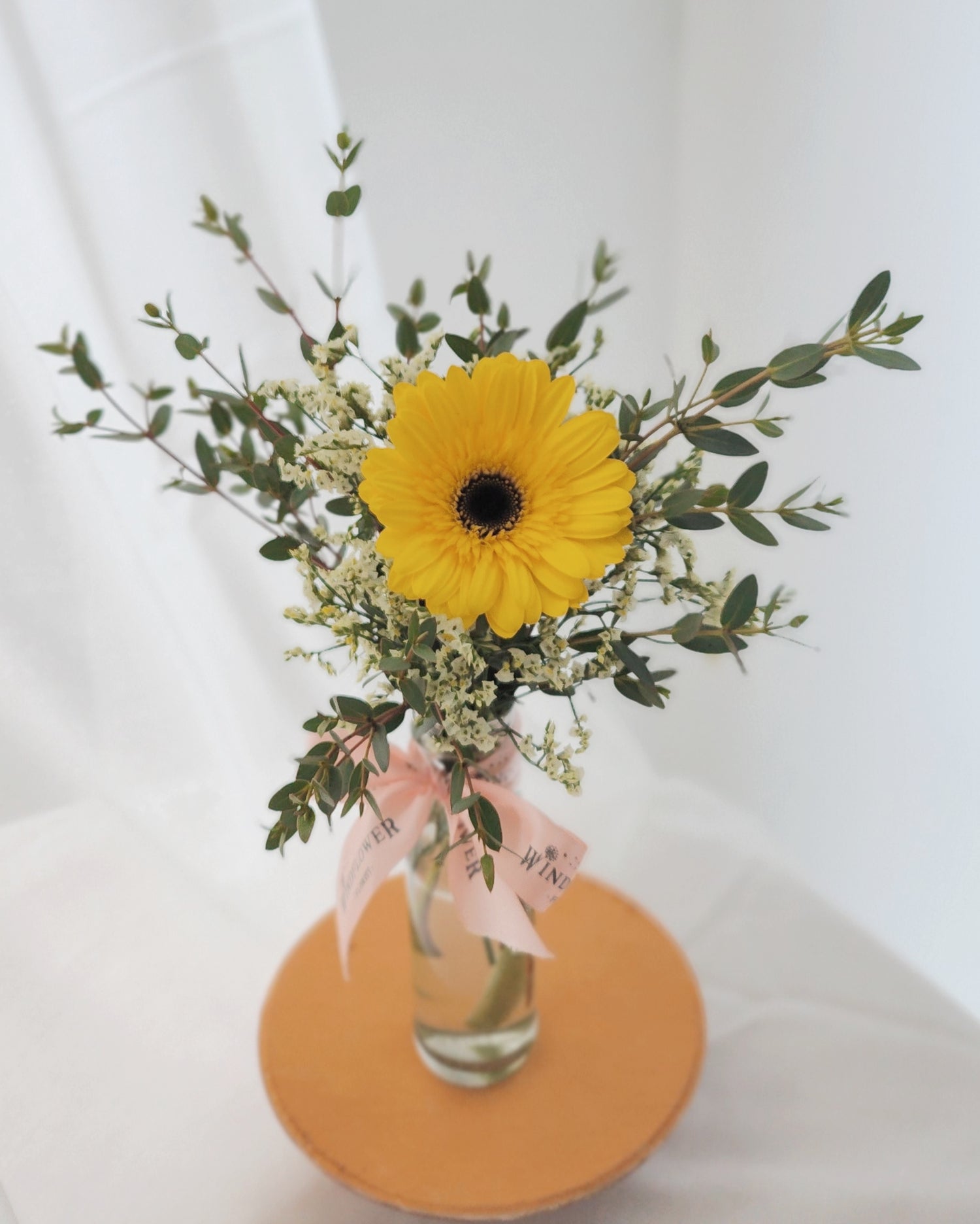 Uno Daisy In Yellow Hand Bouquet - View 4 | Windflower Florist