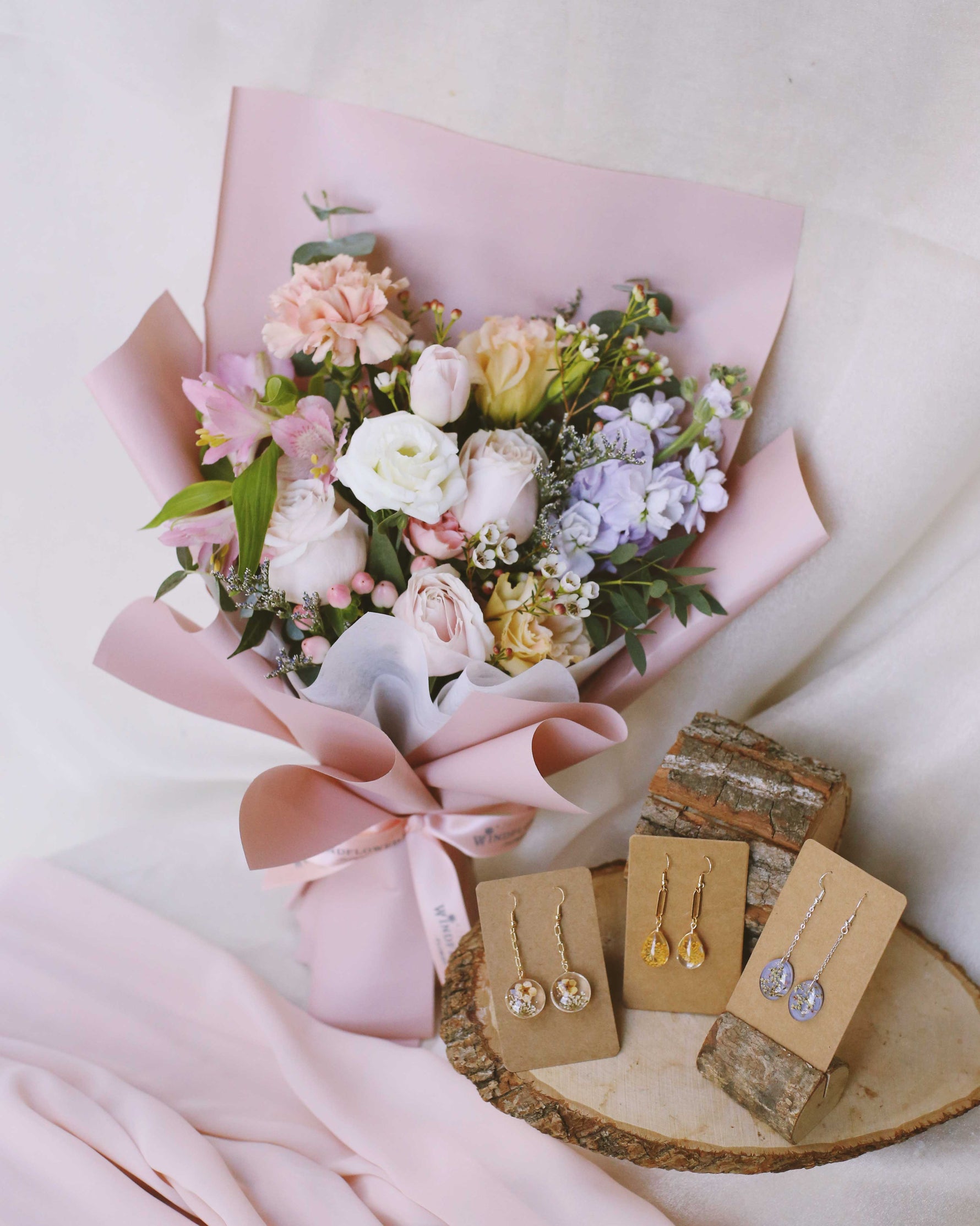 Windflower X Yanflowervalley Hand Bouquet by Windflower Florist Singapore